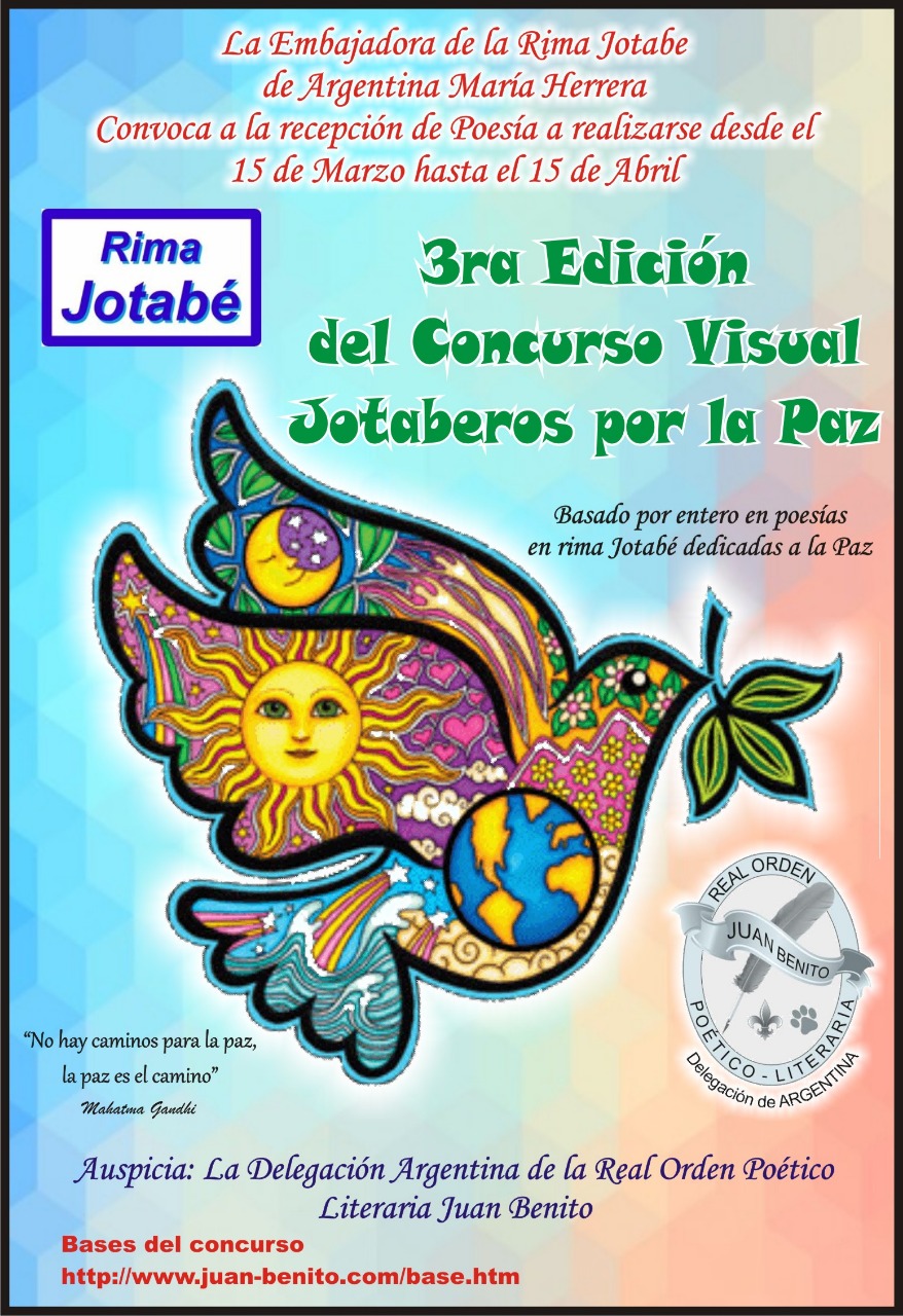III Concurso Poético Visual Poetas Jotaberos por la Paz